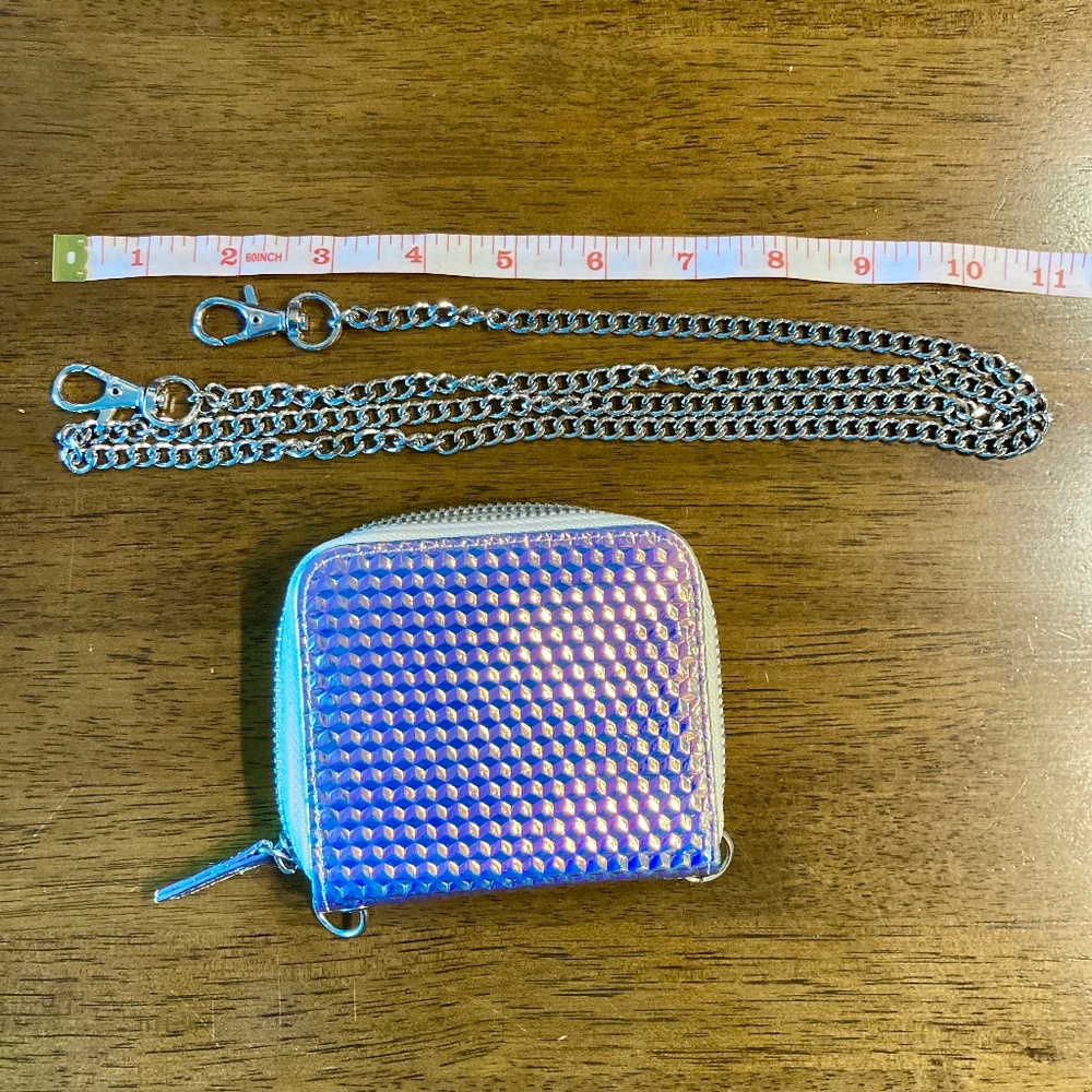 Small holographic purse